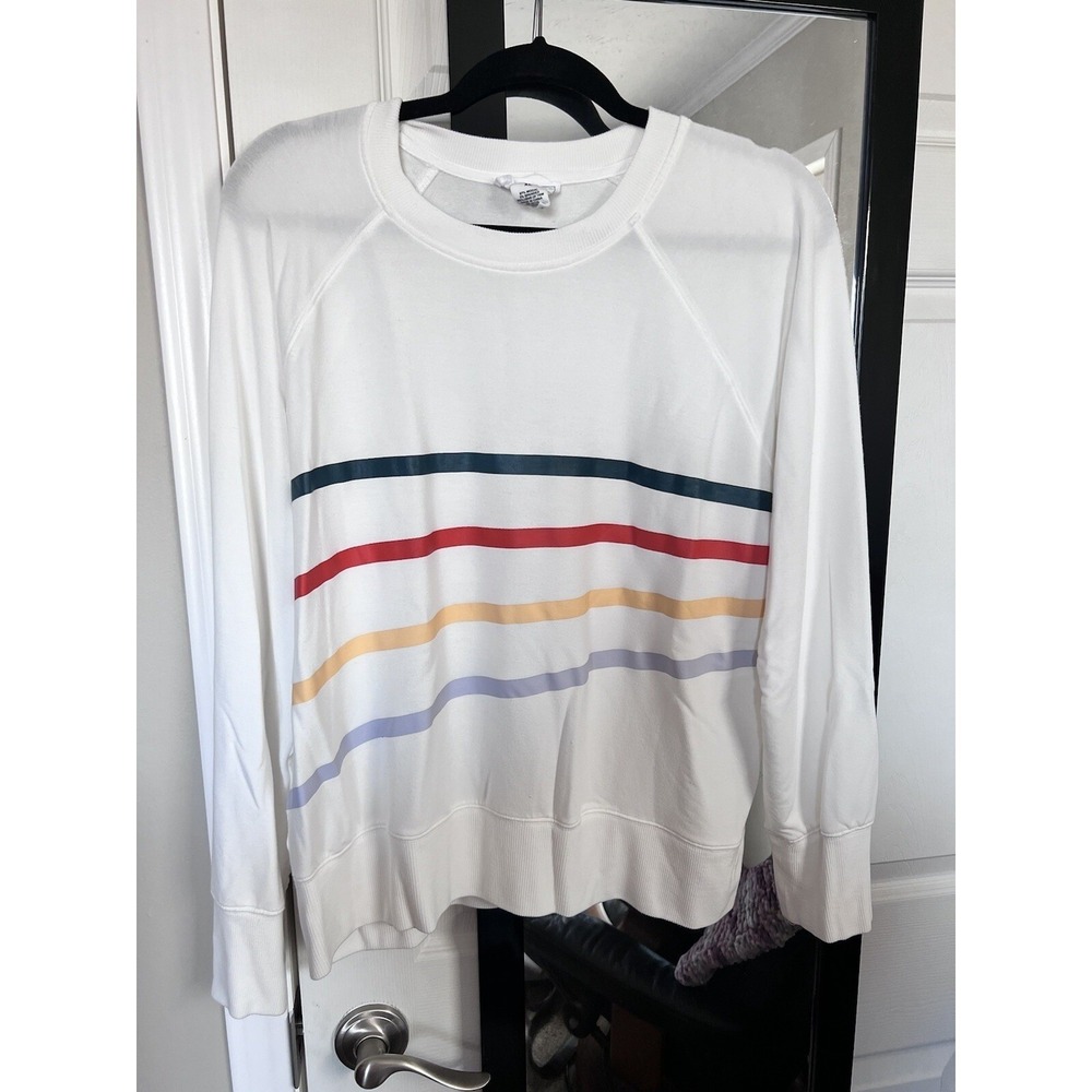 For the Republic White With Stripes Very Soft. Size XL